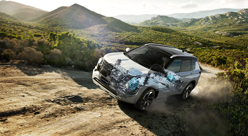 Mitsubishi Retail Graphic OUTLANDER PHEV 04